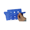 Case de protection en silicone souple bleu pour ordinateur